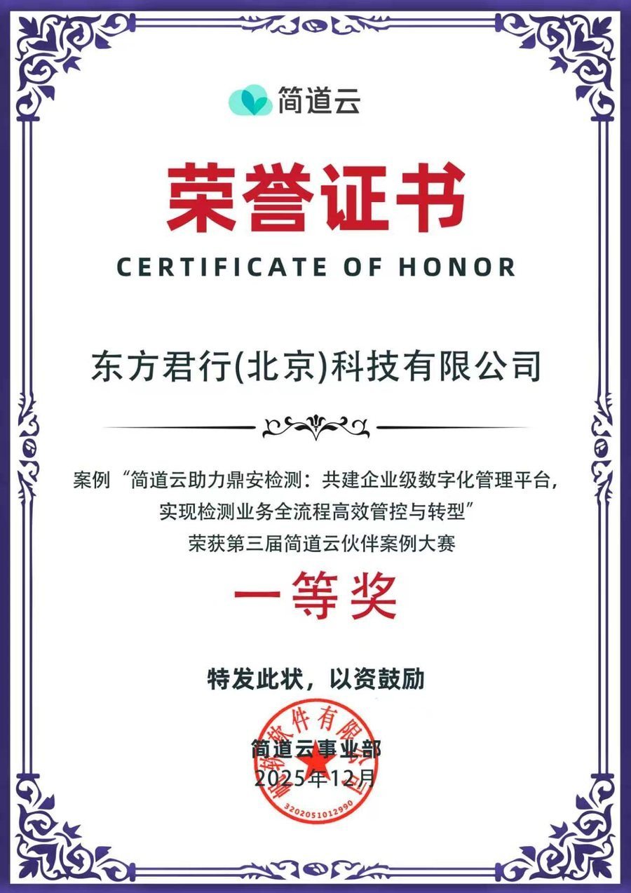 一等奖证书